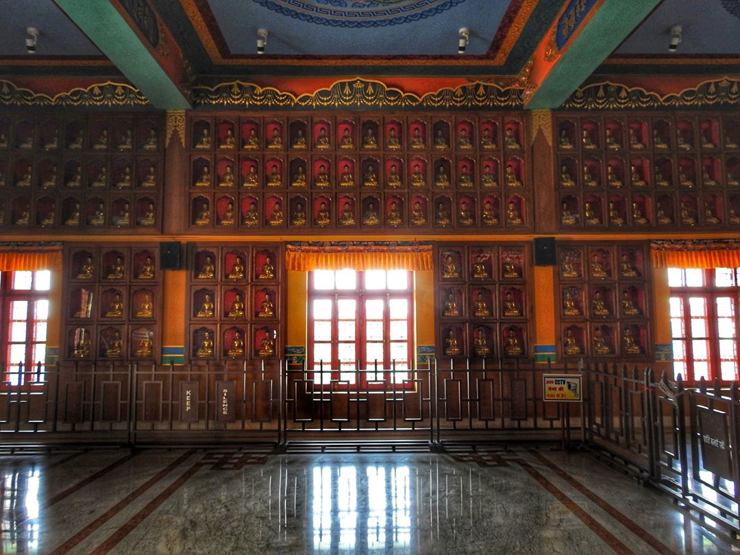 Interior details of Daijokyo Temple Bodhgaya