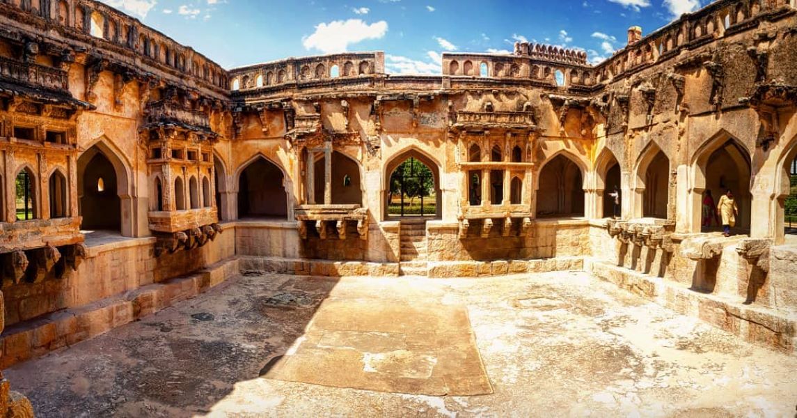 Queen Bath, Hampi, Karnataka Tourism 2023 How to reach Queen Bath