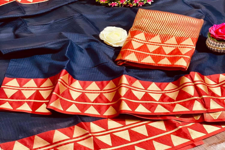 Local Sarees in Market
