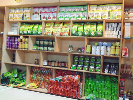 Beautiful view of Tea Shopping