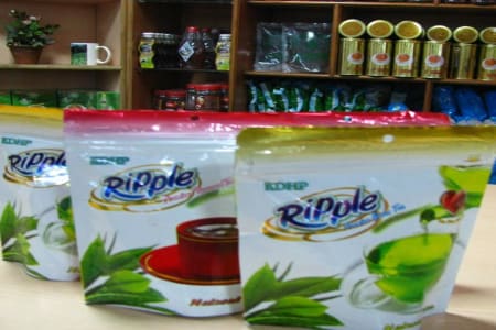 TEA packet at Tea Shopping